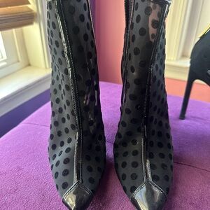 Black Polka Dot Women's Shoes